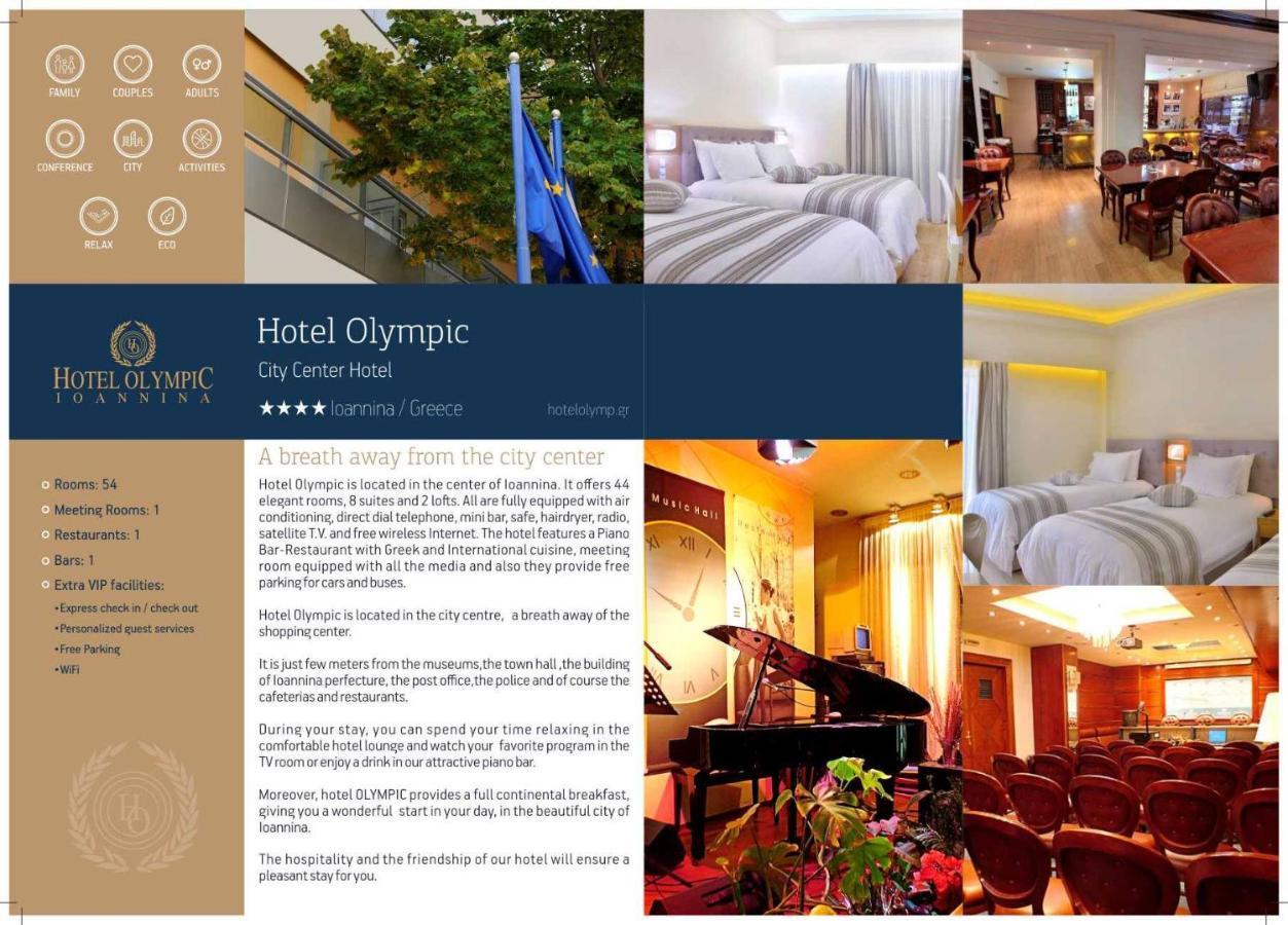 Hotel Olympic Joánina Kültér fotó